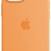 Apple Silikon Case mit MagSafe für iPhone 13 mini gelborange