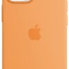 Apple Silikon Case mit MagSafe für iPhone 13 mini gelborange