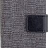 Commander Book Case Dress Handy-Klapptasche für iPhone 7/8 grau
