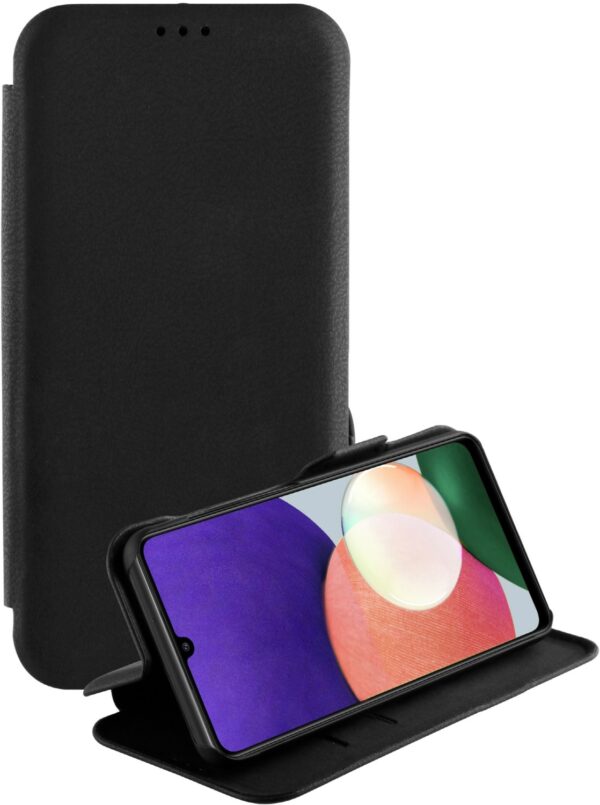 Vivanco Casual Wallet für Galaxy A22 5G schwarz