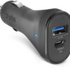 sbs USB/USB-C KFZ-Ladegerät (15W) schwarz