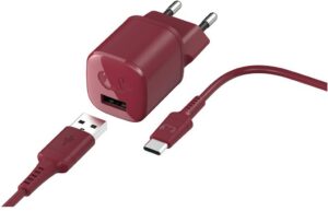 Fresh ´n Rebel USB-A Mini Charger (12W) Ladegerät inkl. USB-C Kabel (1