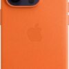 Apple Leder Case mit MagSafe für iPhone 14 Pro orange