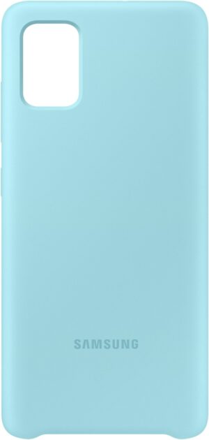 Samsung Silicone Cover für Galaxy A51 blau