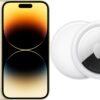 Apple iPhone 14 Pro (128GB) gold inkl. AirTag