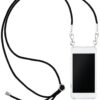 Hama Cross-Body-Cover Umhängekordel für Galaxy A70 schwarz/transparent