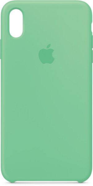 Apple Silikon Case für iPhone XS Max minzgrün