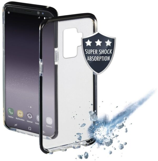Hama Cover Protector für Galaxy S9+ transparent/schwarz
