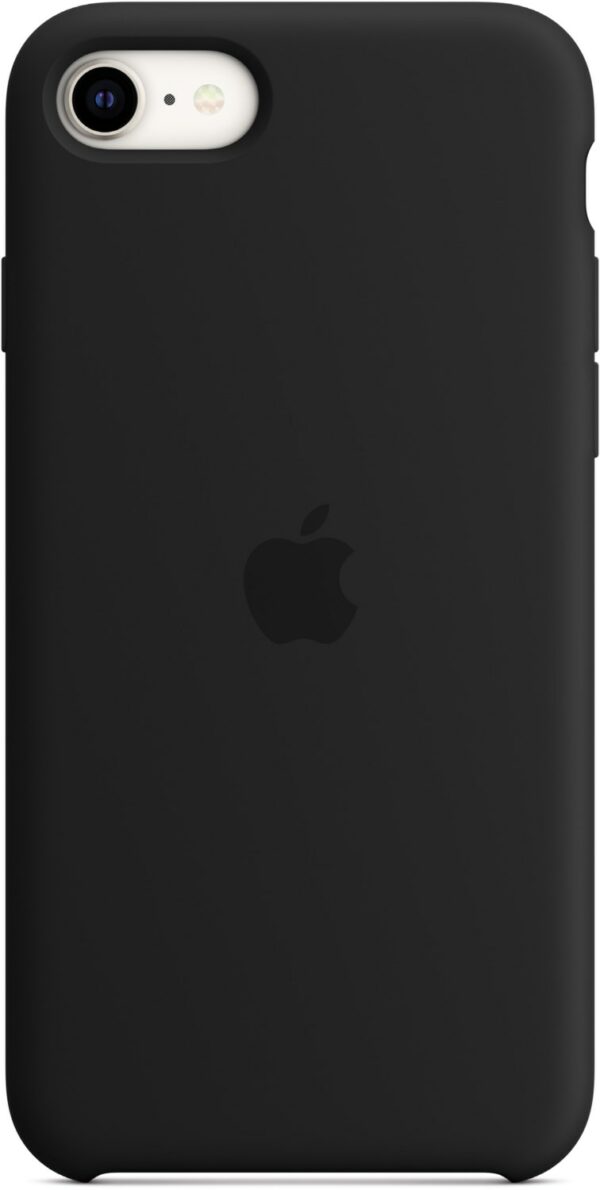 Apple Silikon Case für iPhone SE 3. Generation mitternacht