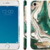 iDeal of Sweden Fashion Case für iPhone 6/6s/7/8 golden jade marble