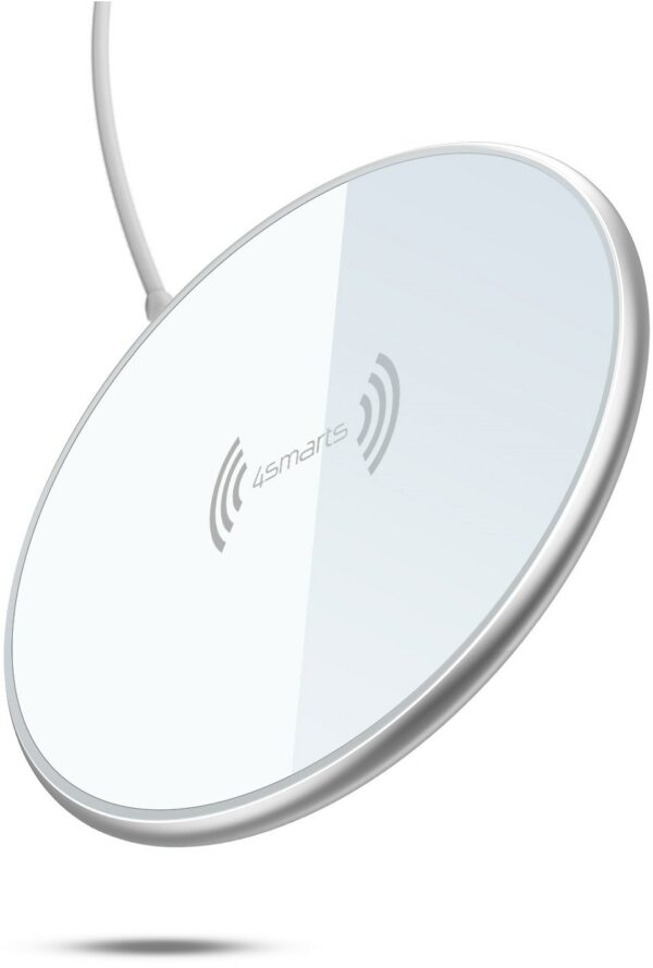 4smarts UltiMAG drahtlos Ladegerät (15W) weiß