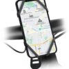 sbs Silikon-Handyhalterung für Fahrrad/Roller schwarz