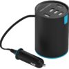 RealPower Car Charger Tube 5 schwarz