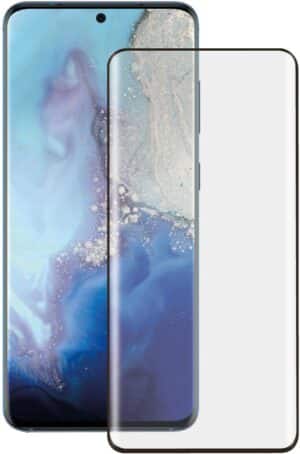 Vivanco SPGLASVVGS20BK_FS Displayschutzglas für Galaxy S20 transparent