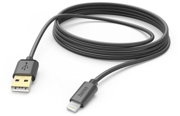 Hama USB > Lightning Kabel (3m) schwarz
