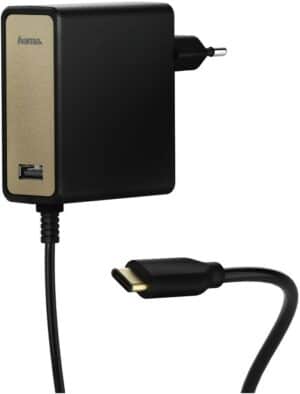 Hama USB-C-Netzteil (60W) Power Delivery (PD) schwarz