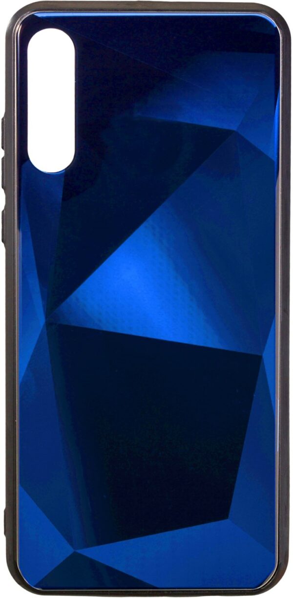 Commander Glas Back Cover DIAMOND für A505 Galaxy A50/ A307 Galaxy A30s blau