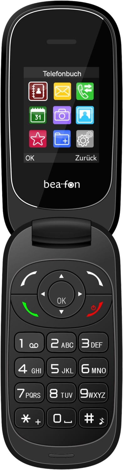 Bea-fon C220 Klapphandy schwarz