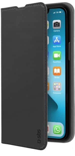 sbs Wallet Lite Bookcase Handy-Klapptasche für iPhone 13 mini schwarz