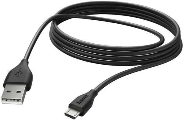 Hama Lade-Sync-Kabel Micro-USB (3m) schwarz
