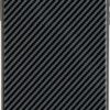 Commander Glas Back Cover CARBON Design für Galaxy A51 schwarz