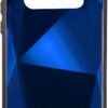 Commander Glas Back Cover DIAMOND für G973 Galaxy S10 blau
