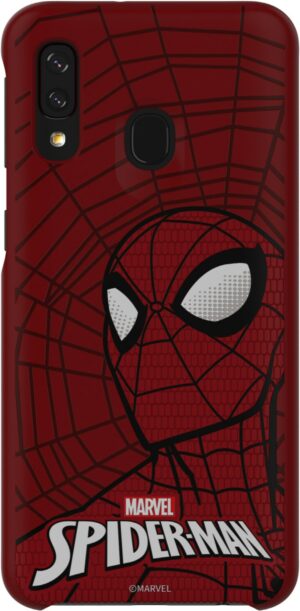 Samsung Galaxy Friends Cover Marvel's Spider Man für Galaxy A40 rot