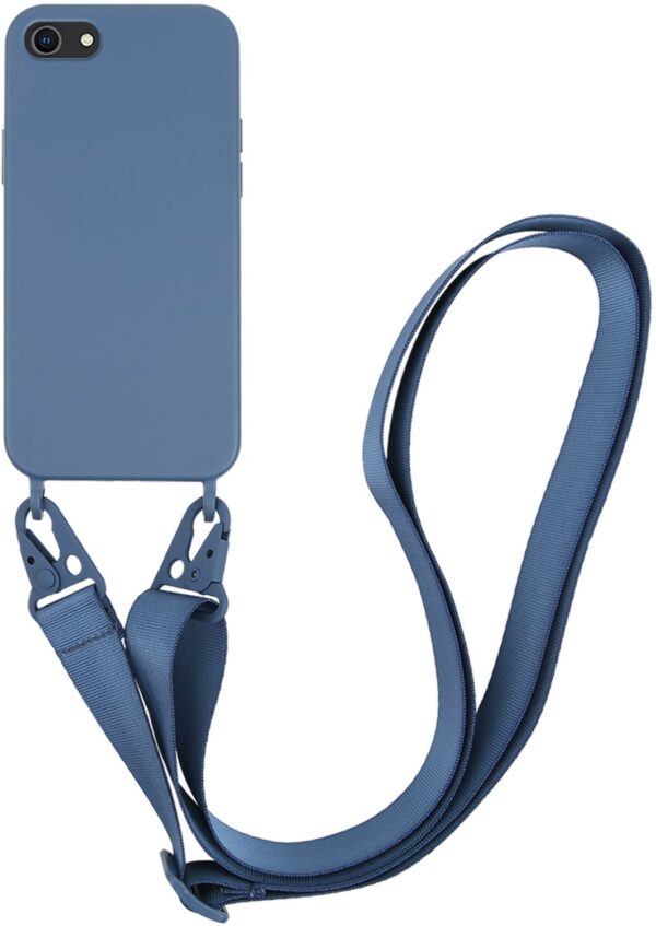 Vivanco Necklace Cover für iPhone SE (2020) blau