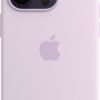 Apple Silikon Case mit MagSafe für iPhone 14 Pro flieder