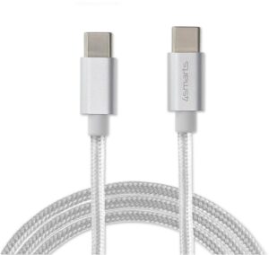 4smarts RapidCord USB Type-C (1m) weiß