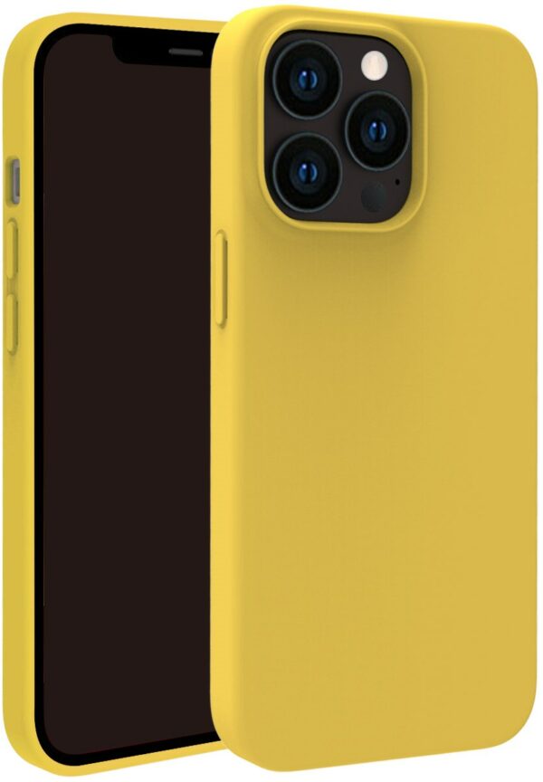 Vivanco Hype Cover für iPhone 13 Pro gelb