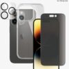 PanzerGlass Displayschutz + Case Bundle Privacy