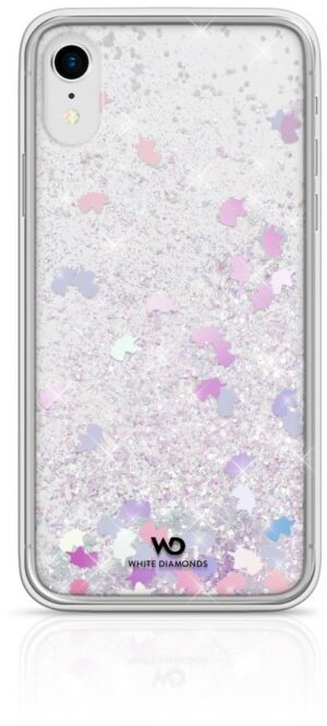 White Diamonds Cover Sparkle Schutz-/Design-Cover für iPhone XR unicorns