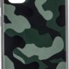 Commander Glas Back Cover Camouflage für Galaxy S20 grün