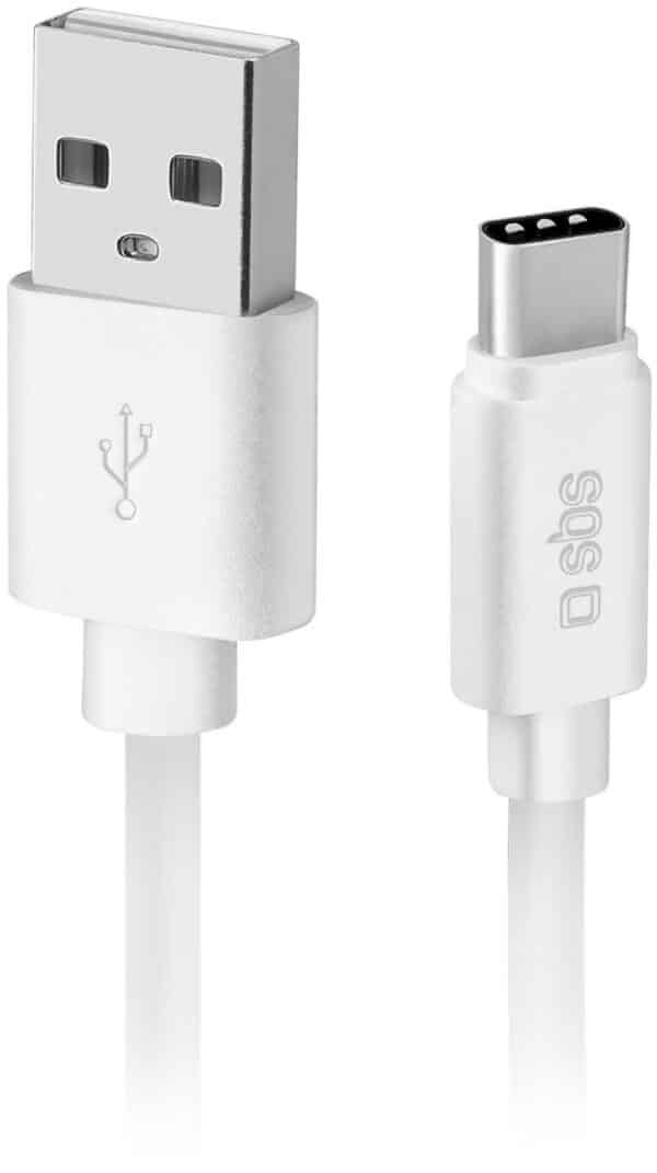 sbs Polo USB > USB Type-C Kabel (1m) weiß