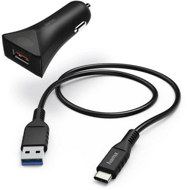 Hama Kfz-Ladeset USB Type-C 3A (1