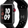 Apple Watch Nike+ (42mm) GPS + Cellular mit Nike Sportarmband spacegrau/anthrazit/schwarz
