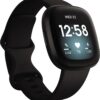 Fitbit Versa 3 Smartwatch black/black aluminum