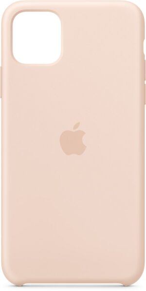 Apple Silikon Case für iPhone 11 Pro Max sandrosa