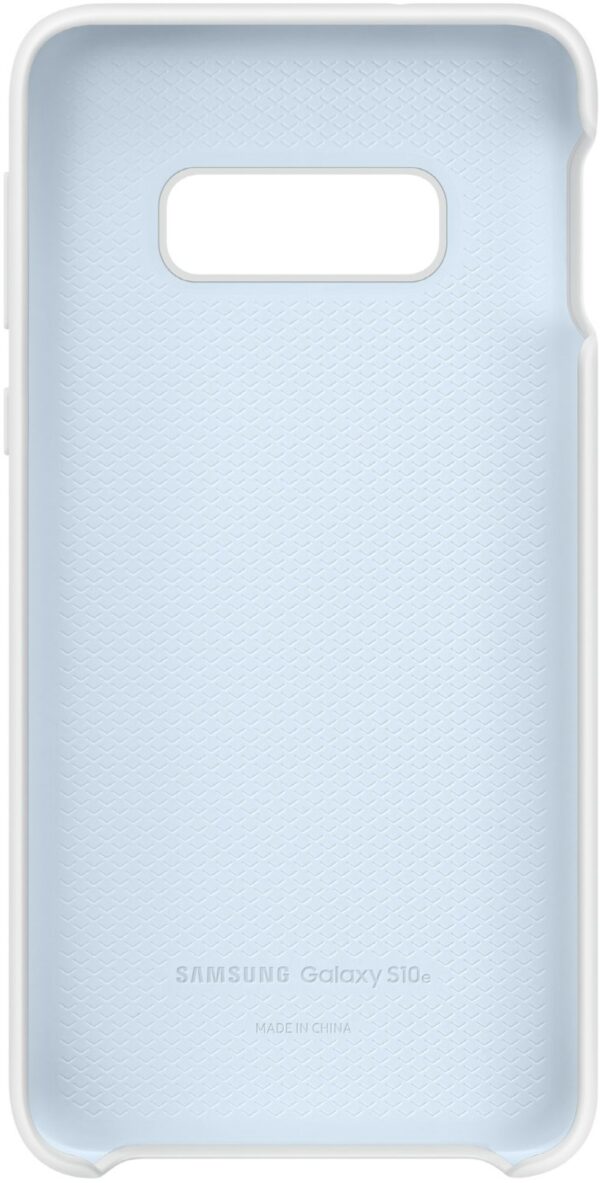 Samsung Silicone Cover für Galaxy S10e weiß