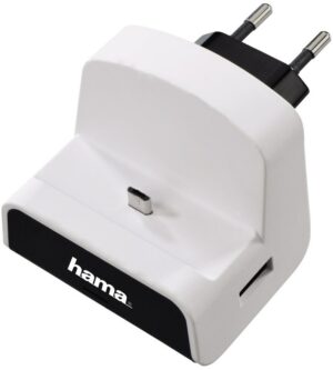 Hama Ladestation mit Micro-USB/USB 2