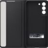 Samsung Clear View Cover für Galaxy S21 FE 5G schwarz