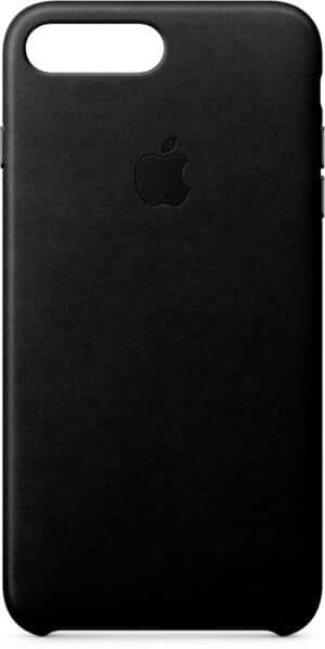 Apple Leder Case für iPhone 8 Plus/7 Plus schwarz