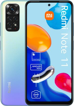 Xiaomi Redmi Note 11 (4GB+128GB) Smartphone star blue