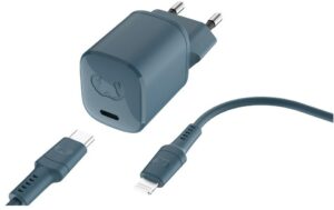 Fresh ´n Rebel USB-C Mini Charger (20W) inkl. Lightning Kabel (2m) dive blue