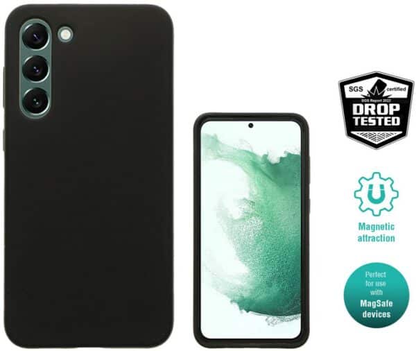 4smarts UltiMag Liquid Cupertino Case für Galaxy S23+ schwarz