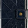 Commander Book Case Venice Petrol Blue für Galaxy S6 edge