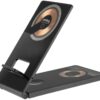 4smarts UltiMag drahtlos Ladegerät (15W) TrioFold Lucid gunmetal/schwarz