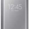 Samsung Clear View Cover für Galaxy S6 edge silber