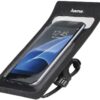 Hama Smartphone-Tasche Slim als Lenkertasche fürs Fahrrad schwarz